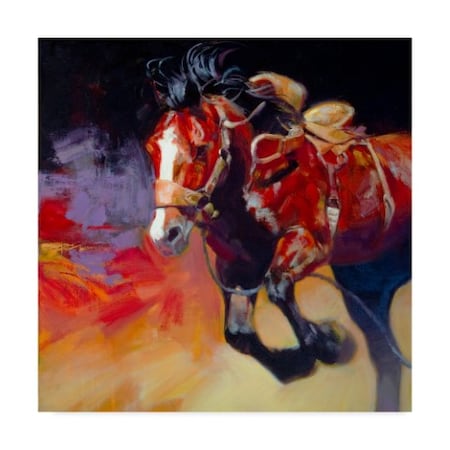 Julie T. Chapman 'Freedom Horse' Canvas Art,35x35